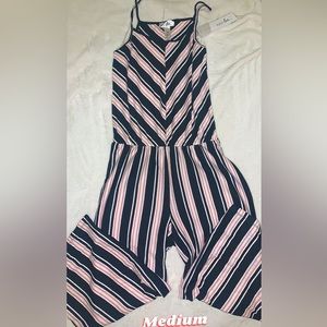 NWT size medium wide leg jumpsuit